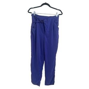 Anthropologie Women's Casual Purple Pull On Retro Boho Pants Size Small